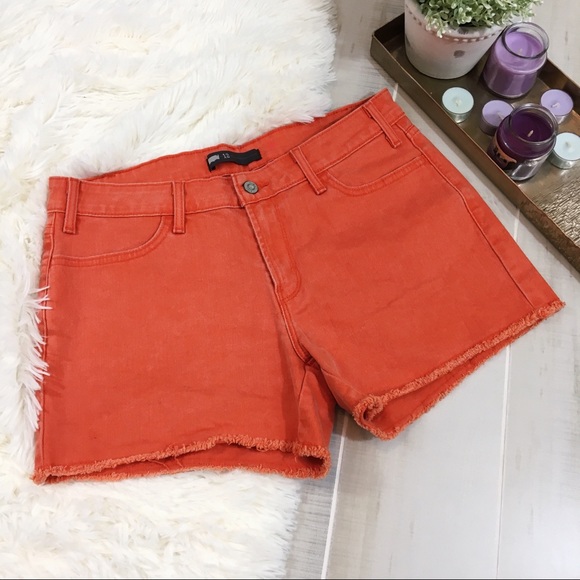 Levi's Pants - Levi’s Salmon Raw Hem Denim Jean Shorts